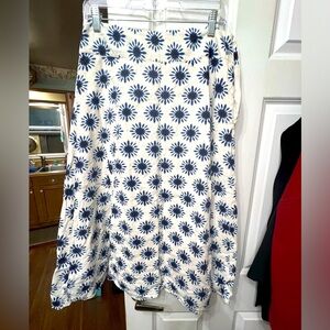 Loft a line summer skirt